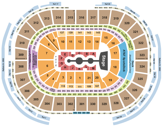 TD Garden Gracie Abrams Seating Chart